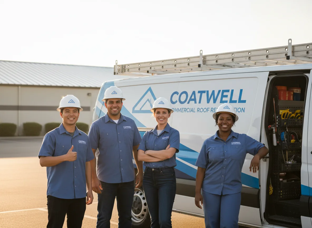 Commercial roof coating company in Compton, CA